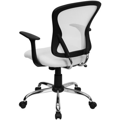 Flash Furniture Mid-Back Mesh Office Chair with Chrome Base
