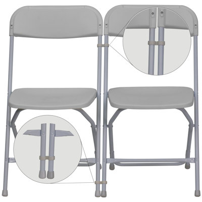 Flash Furniture Hercules Series Plastic Folding Chair (Set of 24)