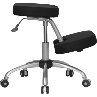 Flash Furniture Low-Back Height Adjustable Task Chair with Dual Wheel