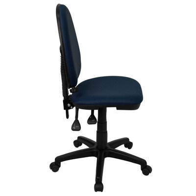 Flash Furniture Mid-Back Multi-Functional Task Chair with Adjustable Lumbar Support