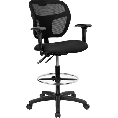 Flash Furniture Mid-Back Mesh Task Chair with Curved Back