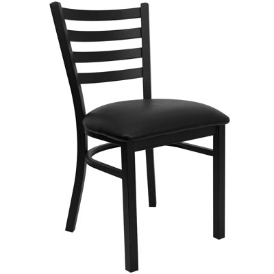 Flash Furniture Hercules Series Ladder Back Side Chair