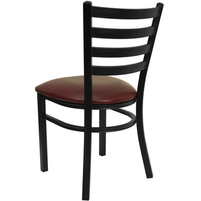Flash Furniture Hercules Series Ladder Back Side Chair