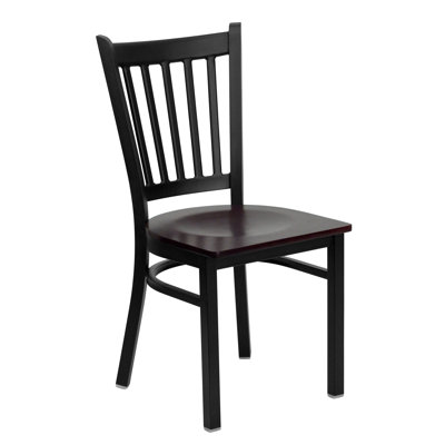 Flash Furniture Hercules Series Vertical Back Side Chair