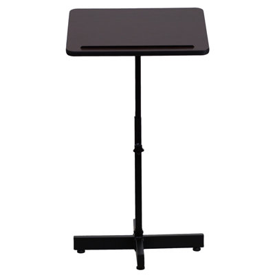 Flash Furniture Adjustable Height Metal Lectern