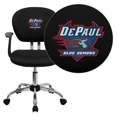 Flash Furniture NCAA Mid-Back Task Chair with Arms