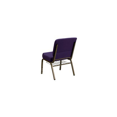Flash Furniture Hercules Series 21'' Extra Wide Stacking Church Chair with 4'' Thick Seat