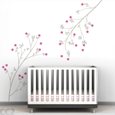 LittleLion Studio Blossom Branches Wall Decal