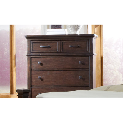 Crystal Ridge 5 Drawer Chest by Emerald Home Furnishings -image