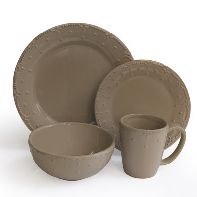 American Atelier Genevieve 16 Piece Dinnerware Set