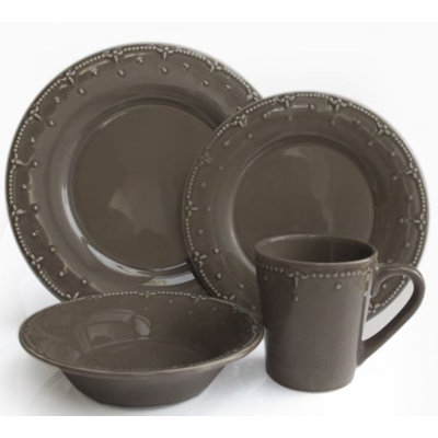 American Atelier Genevieve 16 Piece Dinnerware Set