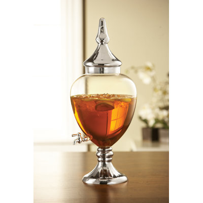 304 Oz Glass Beverage Dispenser