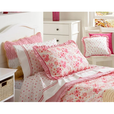 Freckles Florette Printed Decorative Pillow