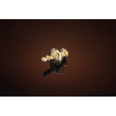 Zoroufy 84" Heritage Roped Tubular Stair Rod Set Extended Brackets Urn Finial in Polished Brass