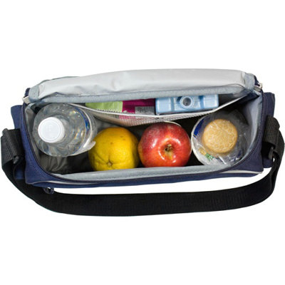 Wildkin Solid Colors Lunch Cooler in Navy Blue