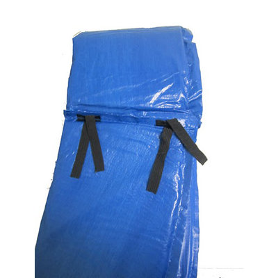 Upper Bounce 14' Super Trampoline Safety Pad (Spring Cover) Fits for 14 FT. Round Trampoline Frames. 10" wide - Blue