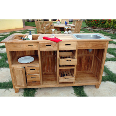 Anderson Collections Safari Bar Table