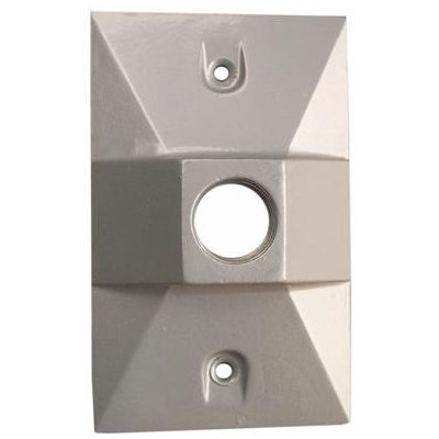 Morris Products One Hole Rectangular Lamp Holder One Gang Weatherproof Covers