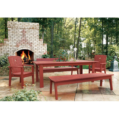 Uwharrie Chair Rectangle Behrens Dining Table