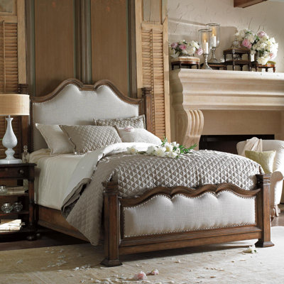 European Farmhouse Hampton Hill Panel Bed by Stanley Furniture -image