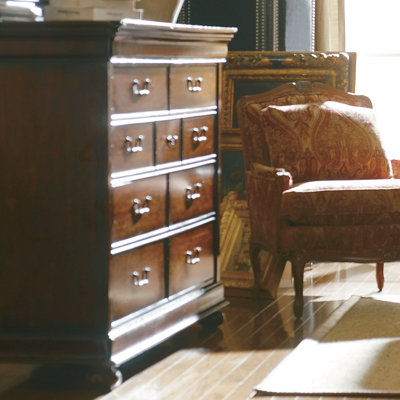 The Classic Portfolio Louis Philippe 9 Drawer Dressing Chest by Stanley Furniture -image