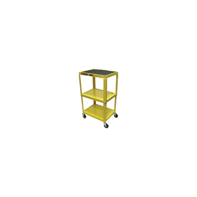 Luxor Adjustable Height  Open Shelf Table