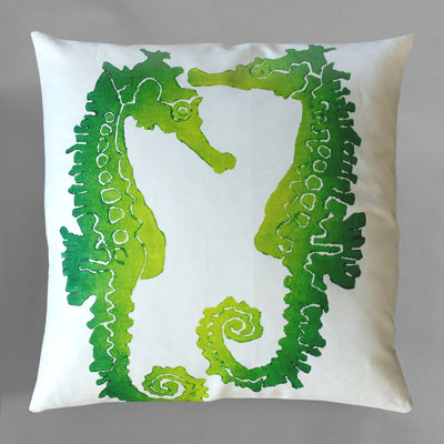 Dermond Peterson Seahorse Pillow