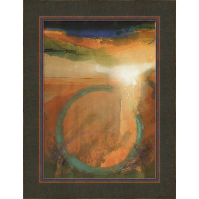 Amanti Art Dancing on the Rim by John McCormick, Framed Canvas Art - 34.38" x 26.44"