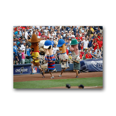 Artissimo Designs MLB Mascot Canvas Art