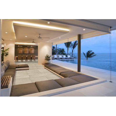Emser Tile Strands 12" x 12" Porcelain Floor Tile in Pearl