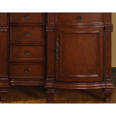 Silkroad Exclusive 60" Blair Double Bathroom Vanity