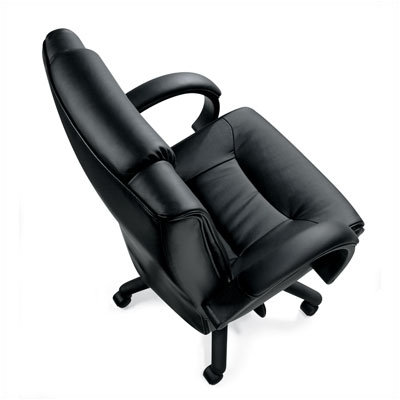 Offices To Go High-Back Leather Series Two Office Chair