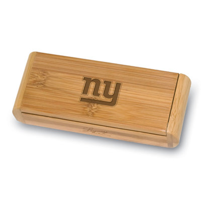 Picnic Time NFL Elan Bamboo Engraved Corkscrew in a Box