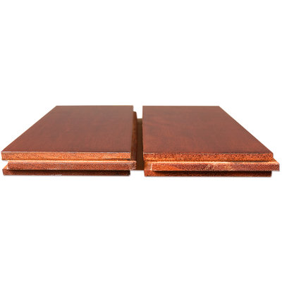 Mazama Semi-Gloss 3-5/8" Solid Kempas in Royal Mahogany