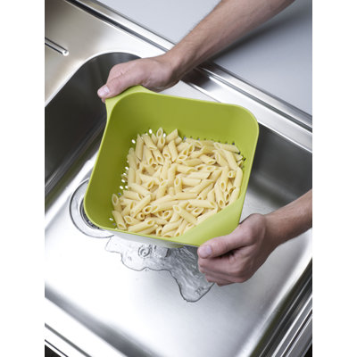 Joseph Joseph Large Square Colander in Green