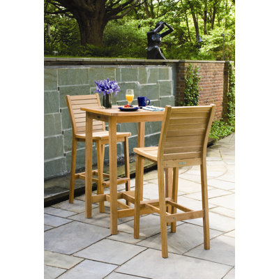 Oxford Garden Dartmoor 3 Piece Bar Height Dining Set