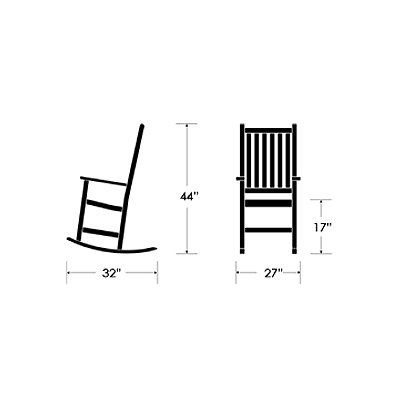 Oxford Garden Franklin Rocking Chair
