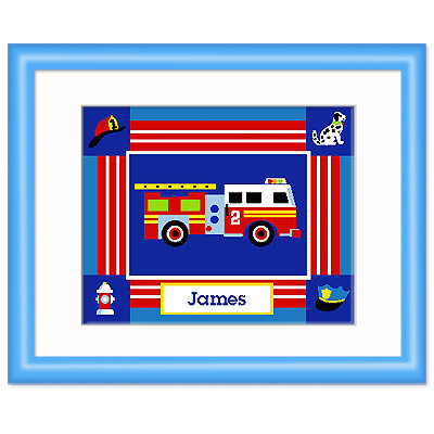 Heroes Personalized Wood Print