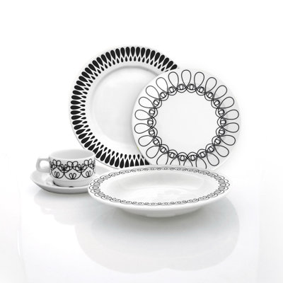 dinnerware sets black
on iittala Taika Black Dinnerware Set | AllModern
