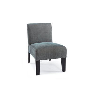 DHI Deco Solid Fabric Slipper Chair