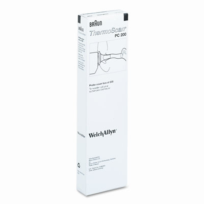 Braun Probe Covers for Thermoscan Pro 4000 Thermometer, 200/box