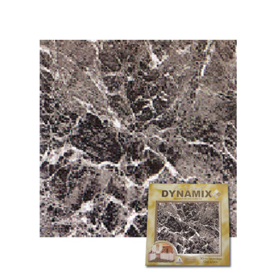 Home Dynamix Vinyl Machine Grey Marble Floor Tile (Set of 30)