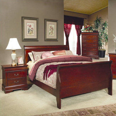 Strasburg Sleigh Bedroom Collection by Wildon Home ® -image