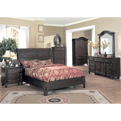 Edinburgh Sleigh Bedroom Collection by Wildon Home ® -image