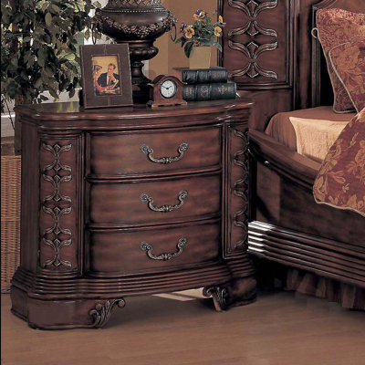 Hannah 3 Drawer Nightstand by Wildon Home ® -image