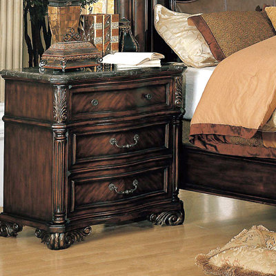 Fabiana 3 Drawer Nightstand by Wildon Home ® -image