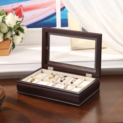 Wildon Home &reg; Time Ten Piece Watch Box