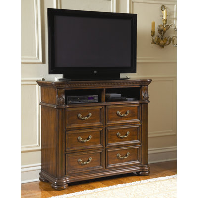 Wildon Home &reg; Bayside 6 Drawer Media Chest