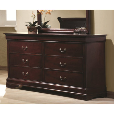 61Carbon 6 Drawer Dresser by Wildon Home ® -image