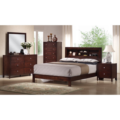 Click To Image : Josco Storage Headboard Platform Bedroom Collection by Wildon Home ® Now